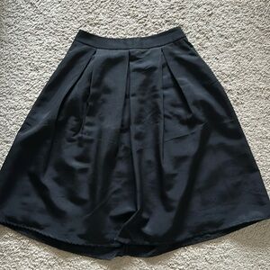 Express high waisted flared skirt